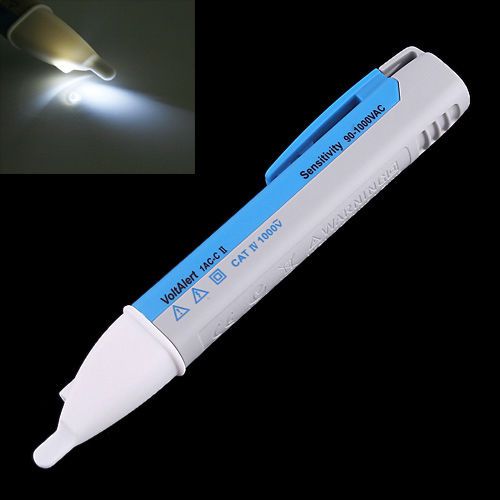 Mini 1AC-C II 90-1000V LED Light Pocket Sensor Tester Pen Voltage Alert Detector