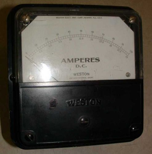 Weston DC Ammeter (50 mv F.S.)