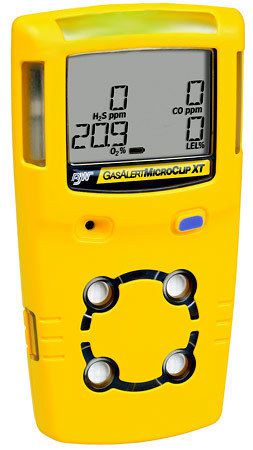 BW Gas AlertMicroClip XT Multi Gas Monitor MC2-XWHM-Y-EU