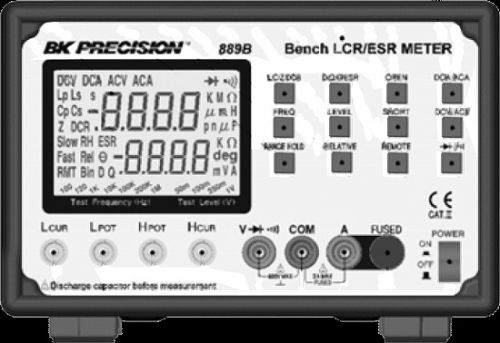 Bk precision 889b synthesized in-circuit lcr/esr meter with component tester for sale