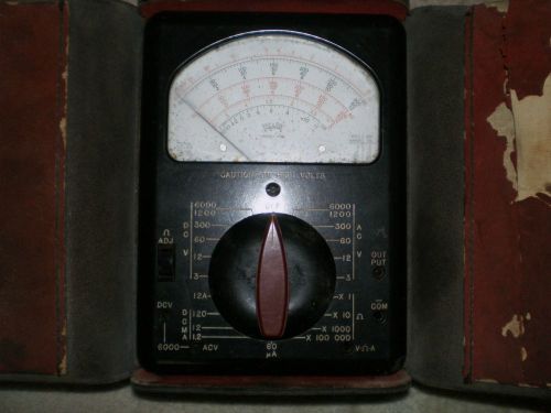 ELECTIC METER BY TRIPLETT # 630 AMPS AND VOLTS