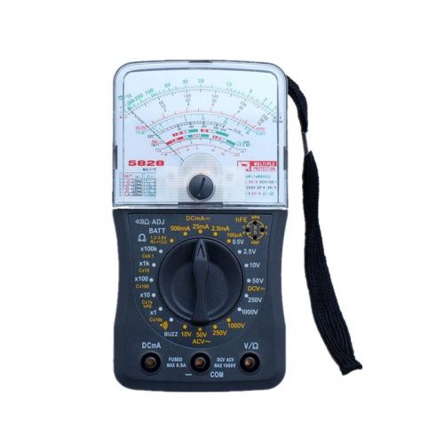 Multi-protective 5828 analog meter with battery power check ,RX100K Resistance