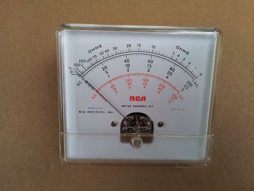 RCA Meter Assembly Kit Volt OHM Ammeter