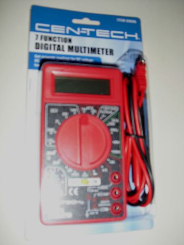 CENTECH 7 FUNCTION MULTIMETER #69096/25 - NEW IN PACKAGE