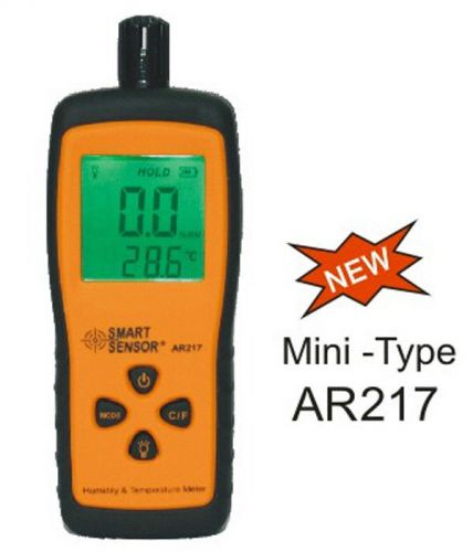 AR217 Handheld Hygrometer Digital Humidity Temperature Gauge Meters AR-217