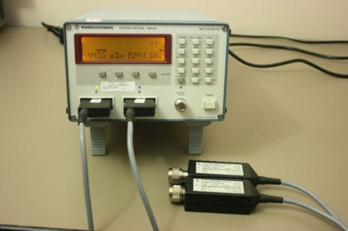 Rohde schwarz nrvd power meter &amp; nrv-z1, nrv-z2 sensors calibrated with warranty for sale