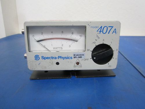 Spectra-Physics Model 407A Power Meter - For Parts