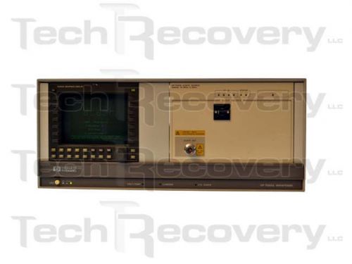 Hp agilent 70001a mainframe with 70205a display module for sale