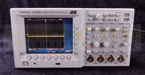 Tektronix tds3054c digital phosphor oscilloscope w/calibration &amp; 30 day warranty for sale