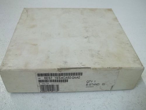 SIEMENS 6ES7 193-4CA50-0AA0 TERMINAL MODULE (5  IN BOX) *NEW IN A BOX*