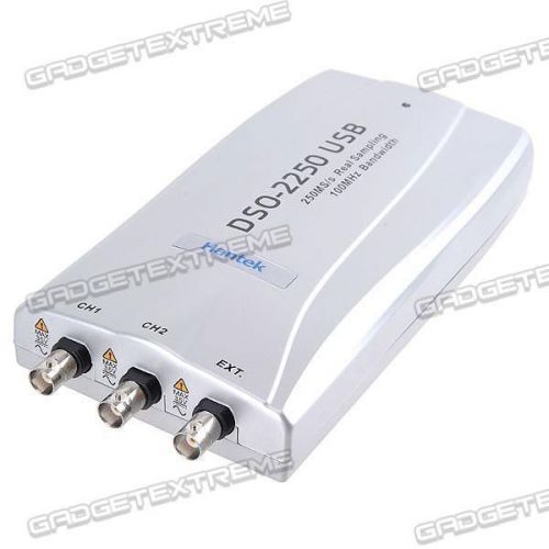 Hantek DSO2250 DSO-2250 Virtual USB PC Oscilloscope 100Mhz 250MS/s  e