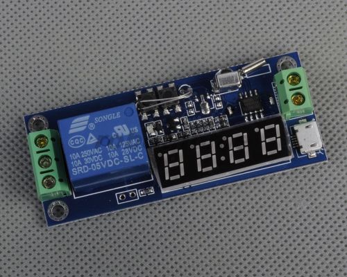 Stm8s003f3 digital timing module timer module with display brand new for sale