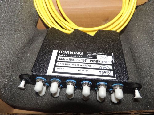 CORNING CCH-RM12-19T-P03RH CONNECTOR HOUSING *SEALED*