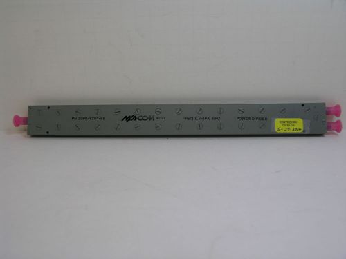 M/A-COM (Omni-Spectra) 2090-6204-00 Power Divider.  .5 to 18GHz,  Unused--Good.