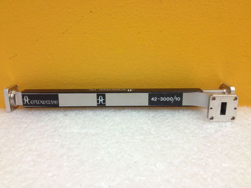 Aerowave Inc, 42-3000/10 (WR42) 18 to 26.5 GHz, 10 dB, Waveguide Coupler