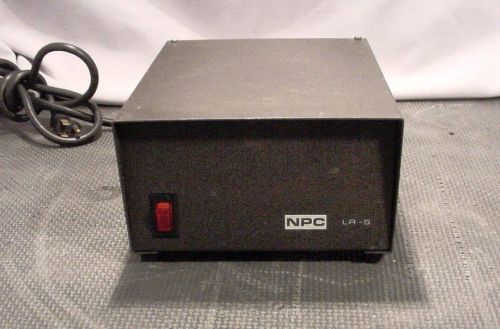 NPC LR-5 12V DC Power Supply