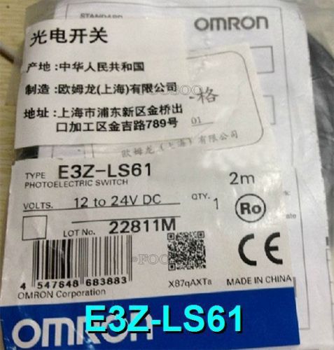 Sensor Photoelectric Switch E3Z-LS61 OMRON NEW E3ZLS61 1PC axac