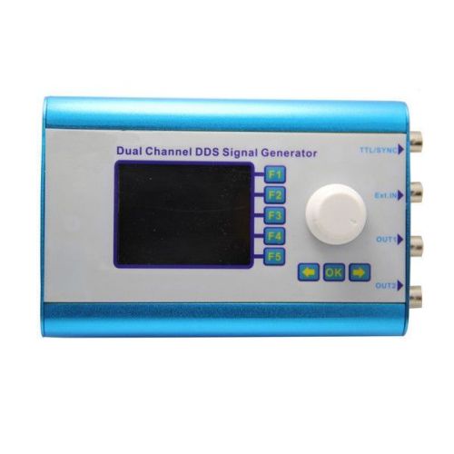 20m dual channel dds function arbitrary waveform signal generator + 2.4&#034;lcd for sale