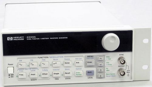 Hp agilent 33120a 15 mhz arbitrary function waveform generator for sale