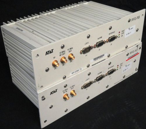 2x AT&amp;T Reference Frequency Generators- RB/XO With 15 MHz Output Jack | RFG-XO