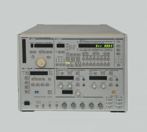 Advantest d3186 pulse pattern generator for sale