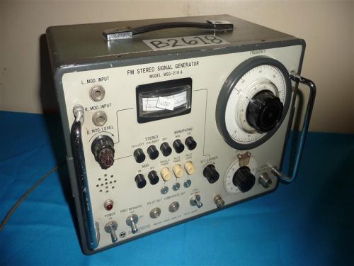Meguro MSG-216A MSG216A FM Stereo Signal Generator