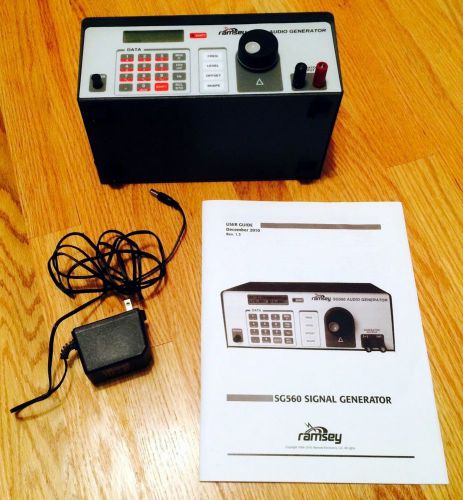 Ramsey sg560 audio/rf signal generator - new model! for sale