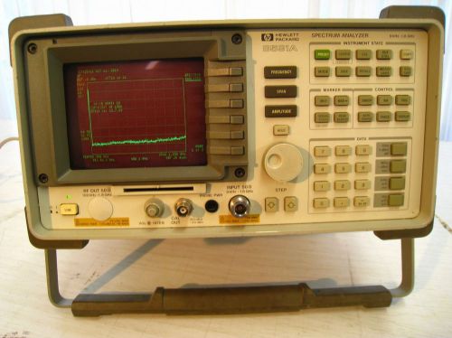 Agilent Hewlett Packard  HP 8591A Spectrum Analyzer Opt 021 - 9 kHz - 1.8 GHz
