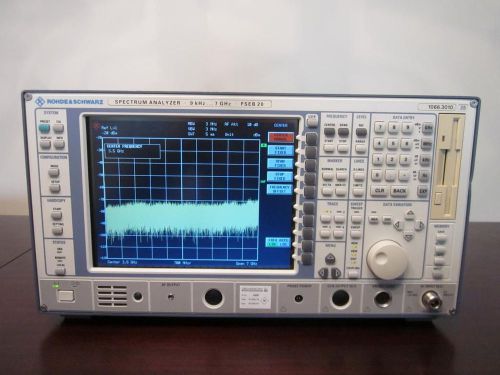 Rohde &amp; Schwarz FSEB 20 9kHz to 7GHz Spectrum Analyzer - CALIBRATED!