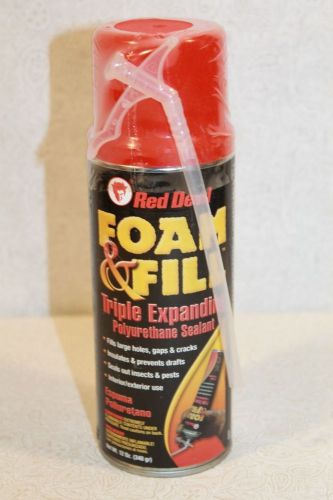 Red Devil 12 Ounce Foam and Fill Triple Expanding Sealant