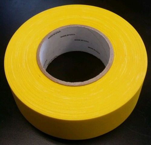 1 roll vinyl coated cloth tape gaffer 2&#034; x 180&#039; pro grade usa yellow gaffers for sale