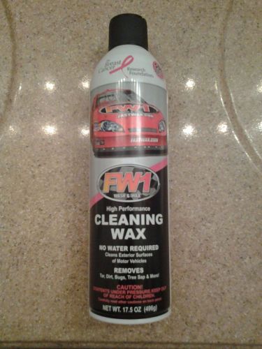 Fw1 Cleaning Waterless Wash &amp; Wax with Carnauba Car Wax