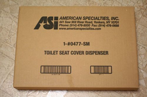 Toilet Seat Cover Dispenser by American Specialties Model# 10-0477-SM.