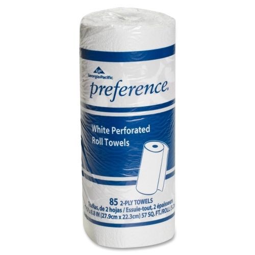 GEP27385CT Bleached Towels, 2-Ply, 85 Sheets/Roll,30/CT,WE
