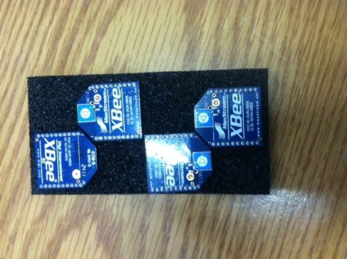4 each maxstream digi xbee modules with chip style onboard antenna for sale