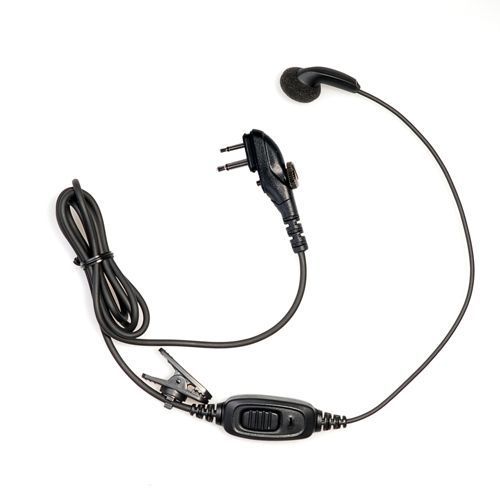 Hyt hytera esm12 ear bud w/ptt, mic and vox tc-500 tc-508 tc- 518 tc-580 tc-610 for sale