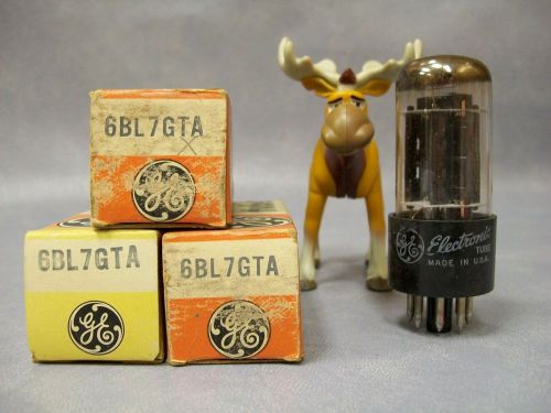 GE 6BL7GTA Vacuum Tubes  Lot of 3