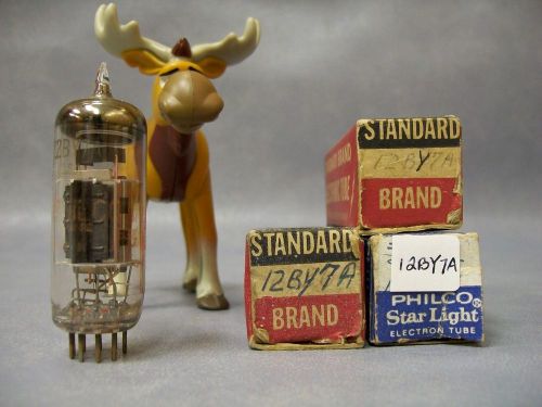 12BY7A Vacuum Tubes  Lot of 3  Philco / Standard