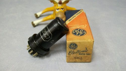 12SC7 GE Vintage Vacuum Tube in Original Box