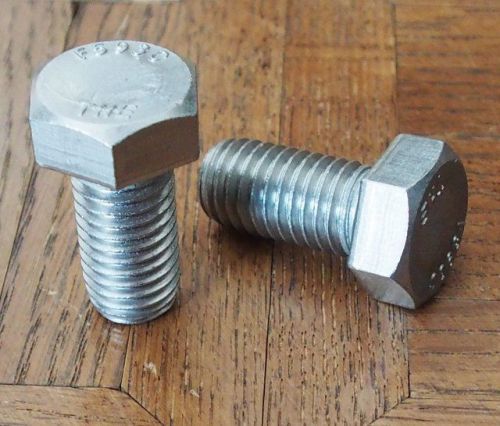 5/8&#034;-11 x 1-1/4&#034; stainless steel hex head bolt (13 pcs) new for sale