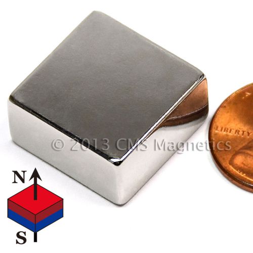 Neodymium magnets n48 ndfeb powerful magnet 3/4x3/4x3/8&#034; lot 200 for sale