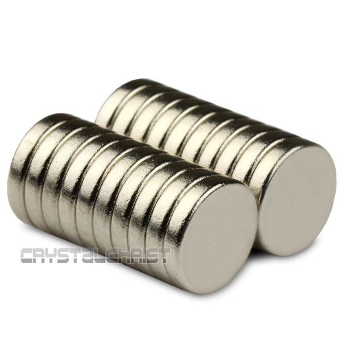 20pcs Super Strong Round Cylinder Magnet 9 x 2mm Disc Rare Earth Neodymium N50