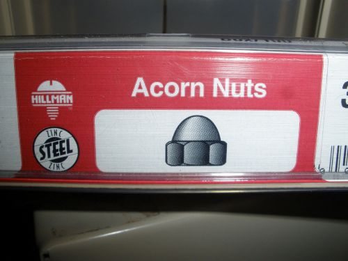 Zinc acorn nut assortment 6-32  8-32 10-24  10-32   5/16-18  3/8-16 (252) pcs.