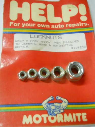 Help Universal 5 Piece Lock Nut Assortment - Great for Home, Auto &amp; Toolbox