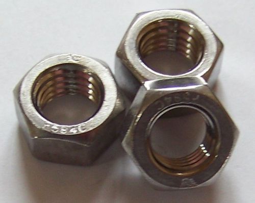 100 Qty-18-8 Stainless Steel Hex Nut 1/4-20(13234)