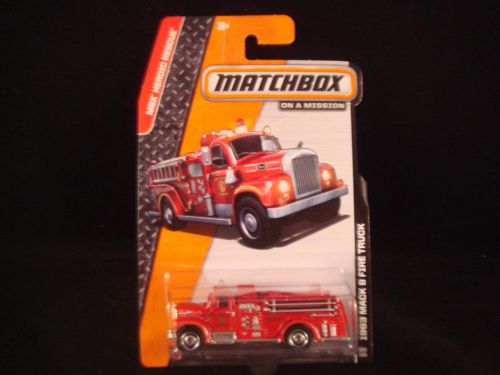 2014 Matchbox 1963 Mack B Fire Truck MONMC