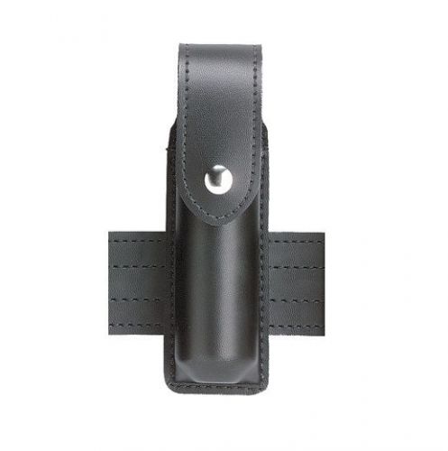 Safariland 38-4-2pbl oc spray holder standard top flap plain black for sale