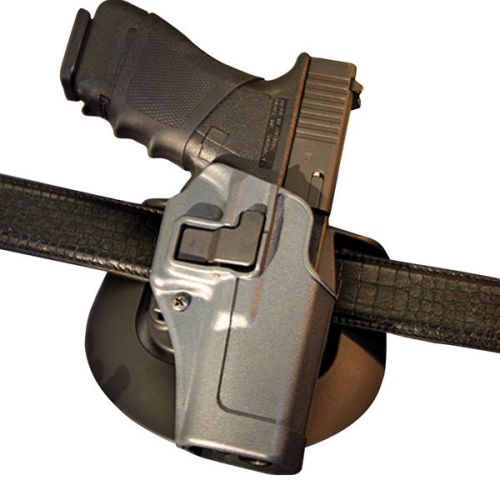Blackhawk 413501BKR SERPA Sportster Holster Grey Right Hand For Glock 26 27 33