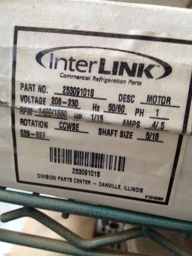 Interlink  fan Motor 25309101s