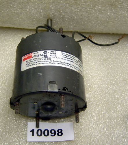 (10098) Dayton 3M557A HVAC Motor 1550RPM 1/30 HP
